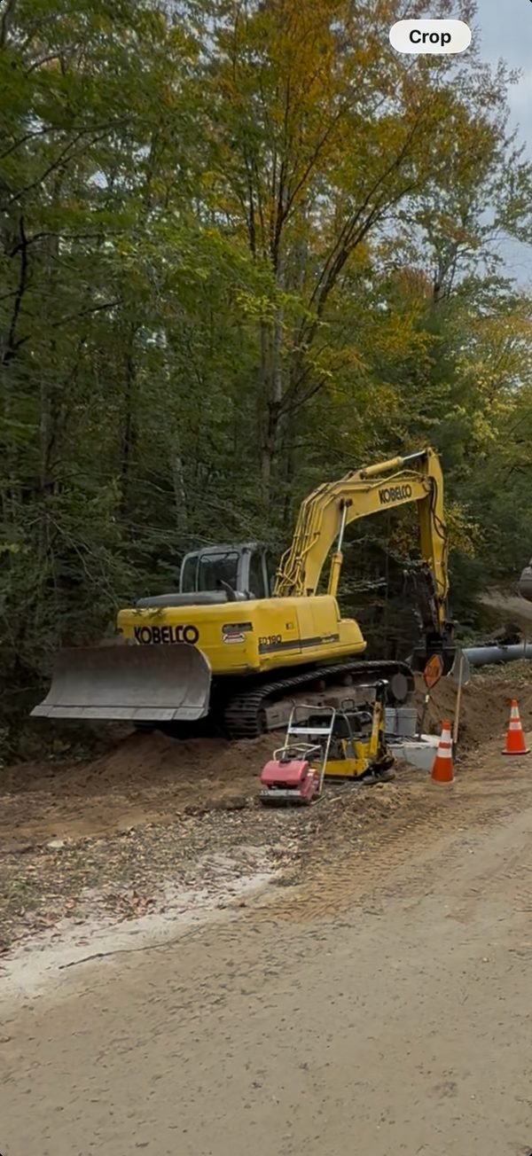 Culvert and road work with compaction